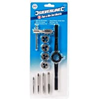 Silverline MS53 - Machos y terrajas métricas- 10 pzas (10 pzas)